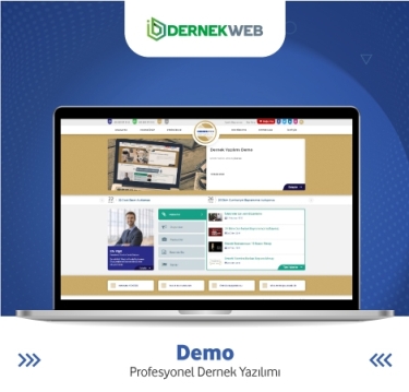 Derneklere &Ouml;zel Web Sitesi Şablonu