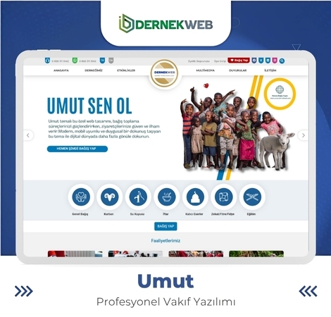 Vakıf ve Yardım Kuruluşlarına Özel