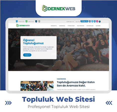 Topluluk Web Sitesi