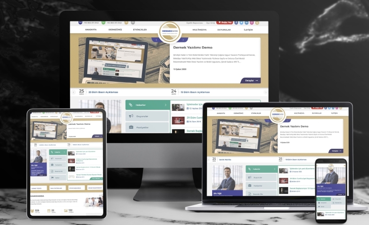 Dernek Sitesi Örnekleri