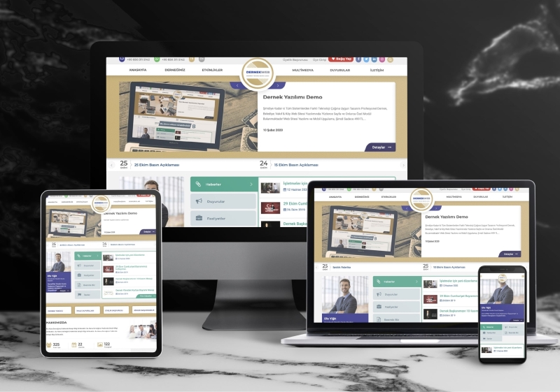 Dernek Sitesi Örnekleri